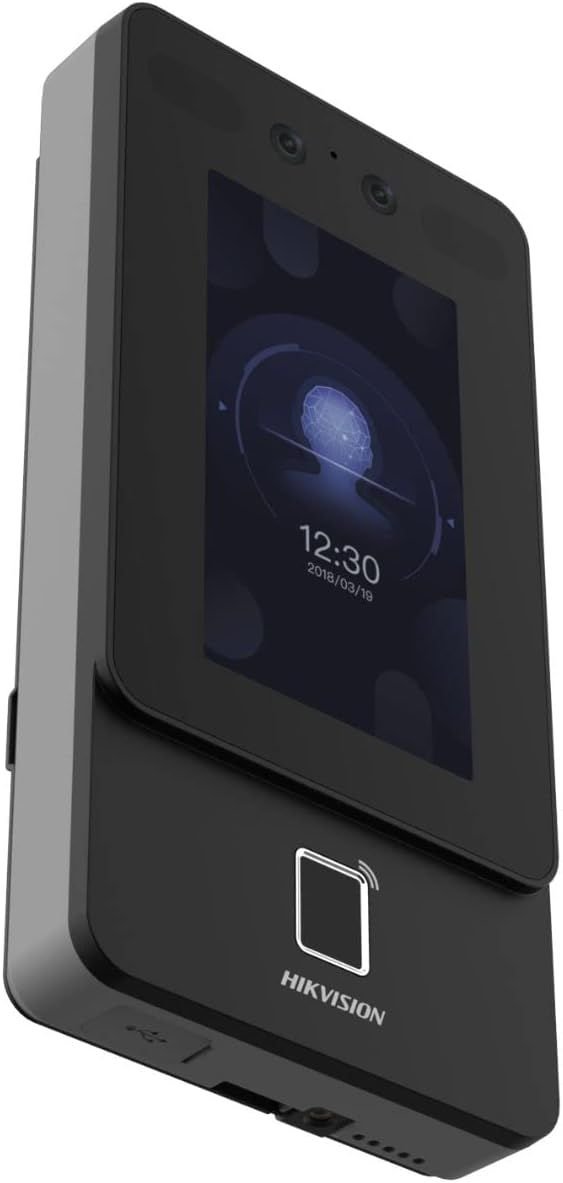 Hikvision DS-K1T342MFWX Face Access Terminal with Face, Finger & Card Access, Wi-Fi, 330mm x 150mm Black - Image 3